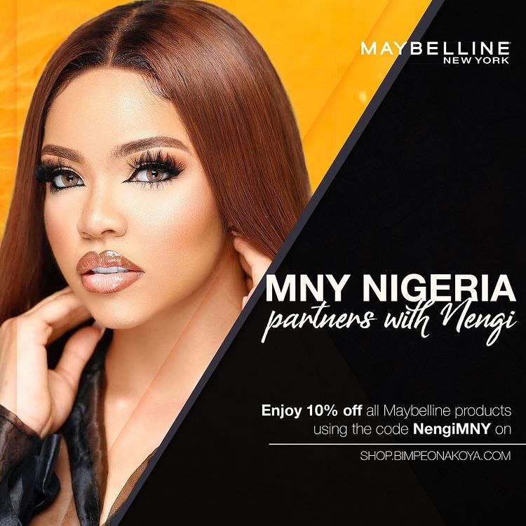 Nengi Maybelline New York