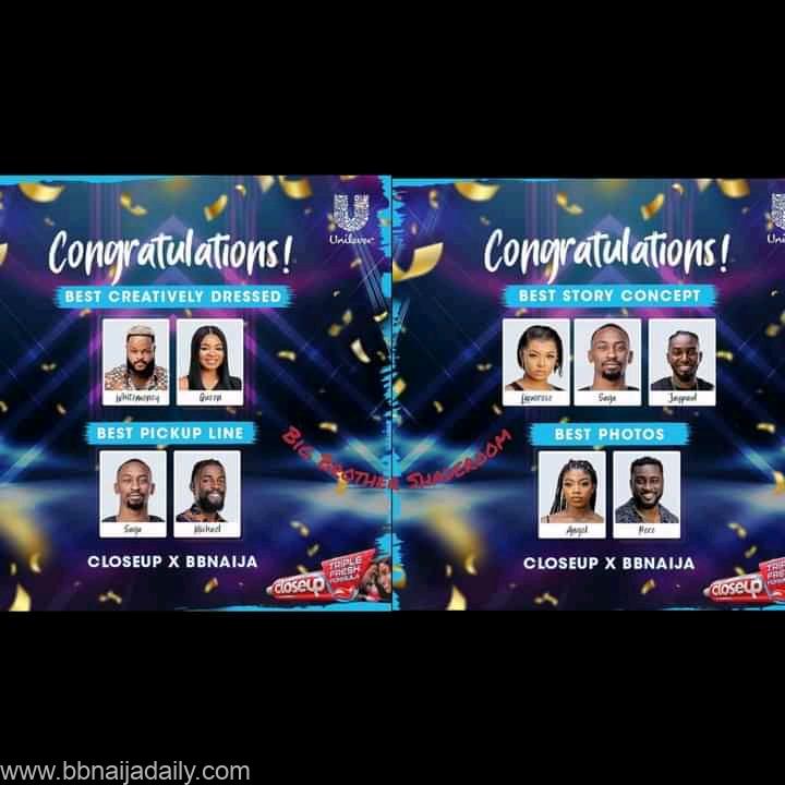 BBNaija Closeup task winner