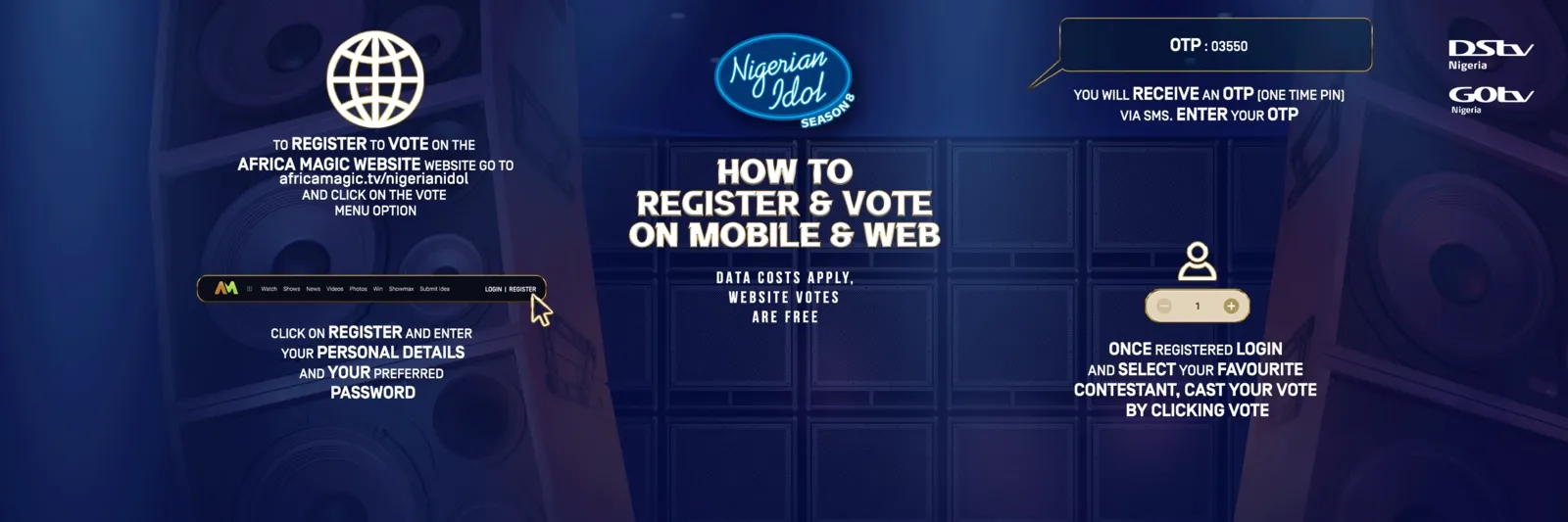 How to Vote Nigerian Idol 2023