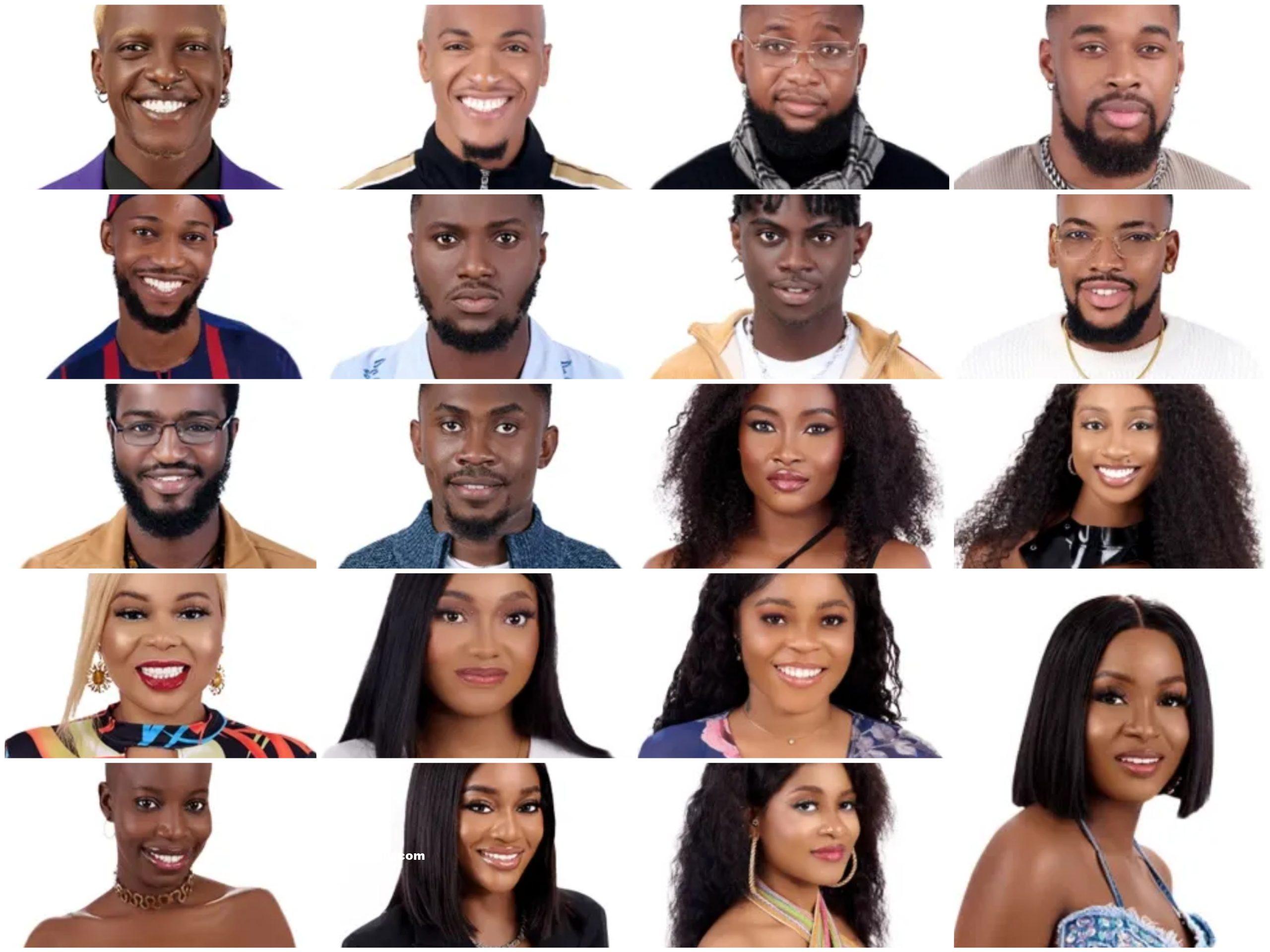Names of BBNaija 2025 Season 7 Housemates, Photos, Age, State