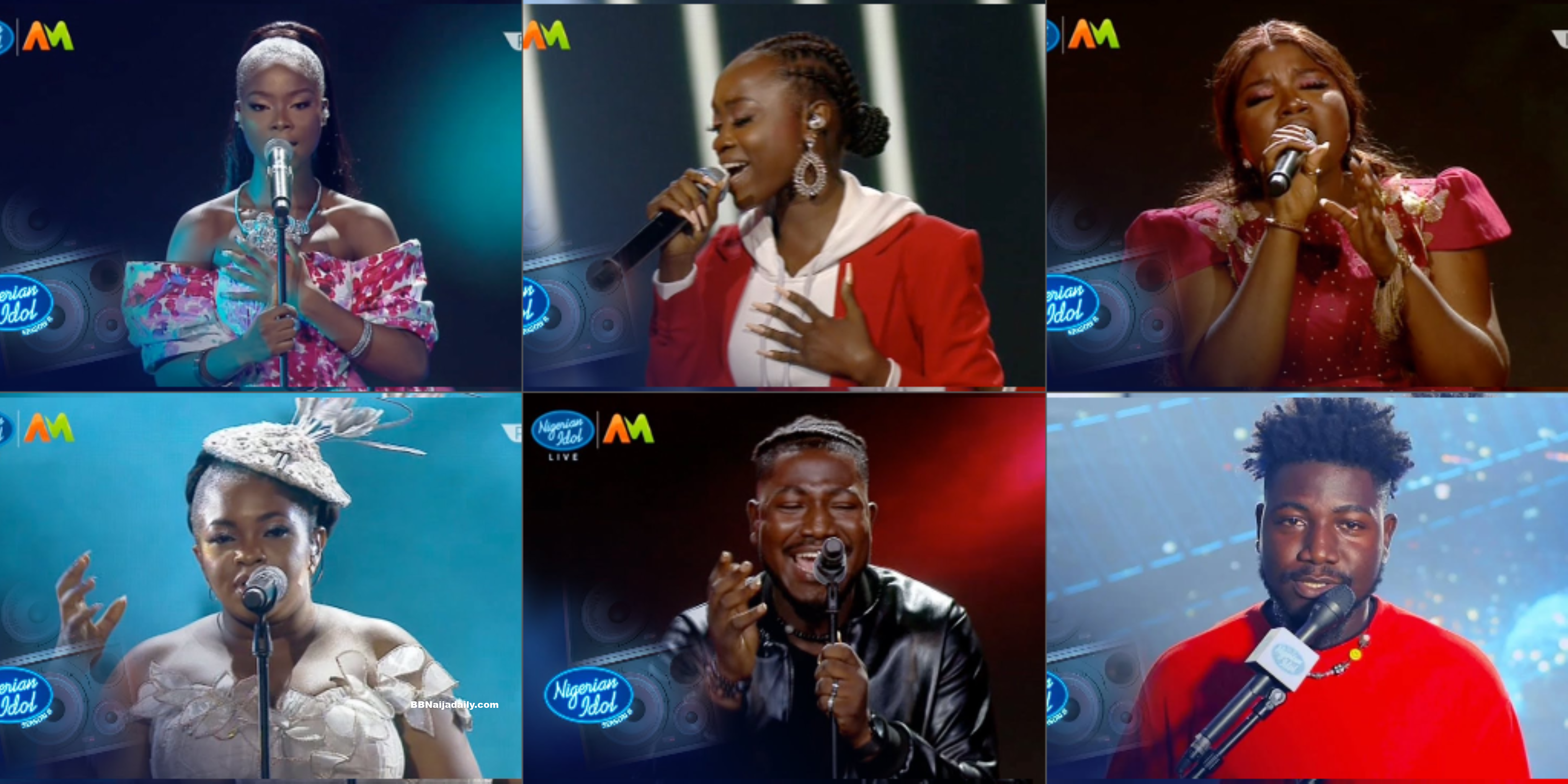 Nigerian Idol Top 10 Contestants