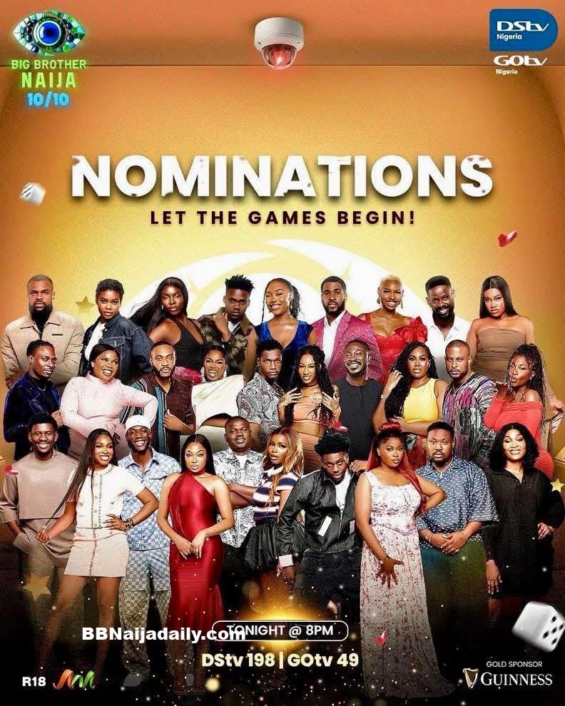 BBNaija 2025 Week 1 Nomination