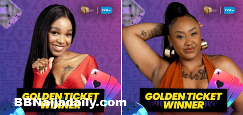 BBMzansi Golden Ticket Winners